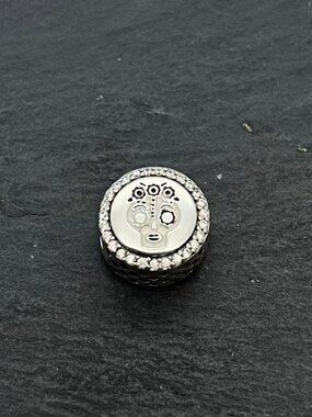 Pandora Frida Kahlo Diego Skull Double Sided Bead Charm Limited Edition Jewelry